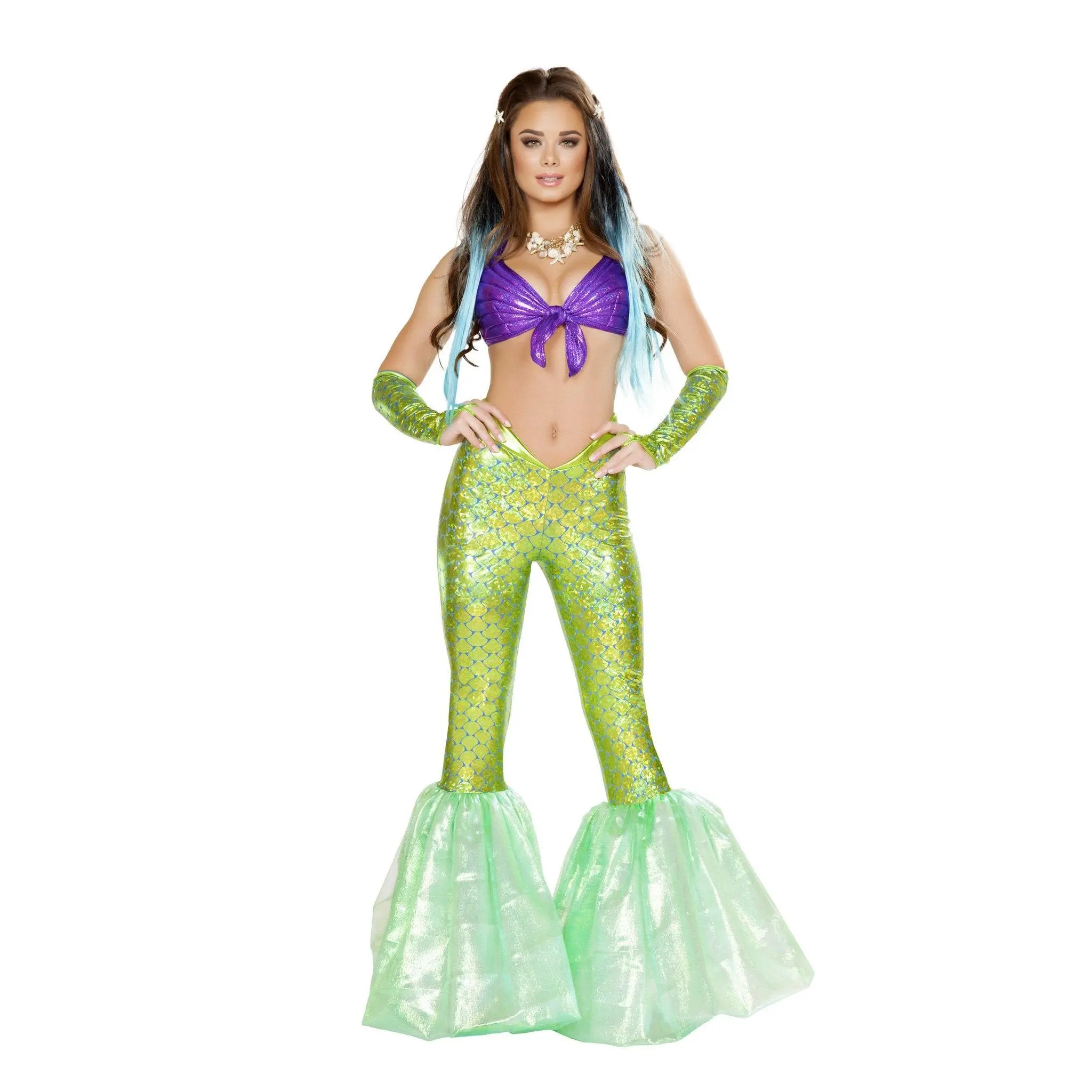 2pc Poseidon’s Daughter Mermaid Costume