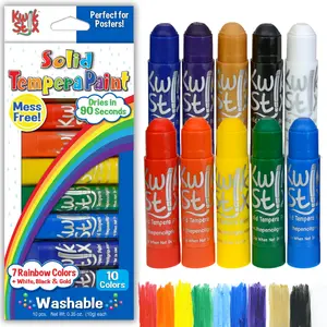 NEW! Kwik Stix, Set of 10 Rainbow Colors