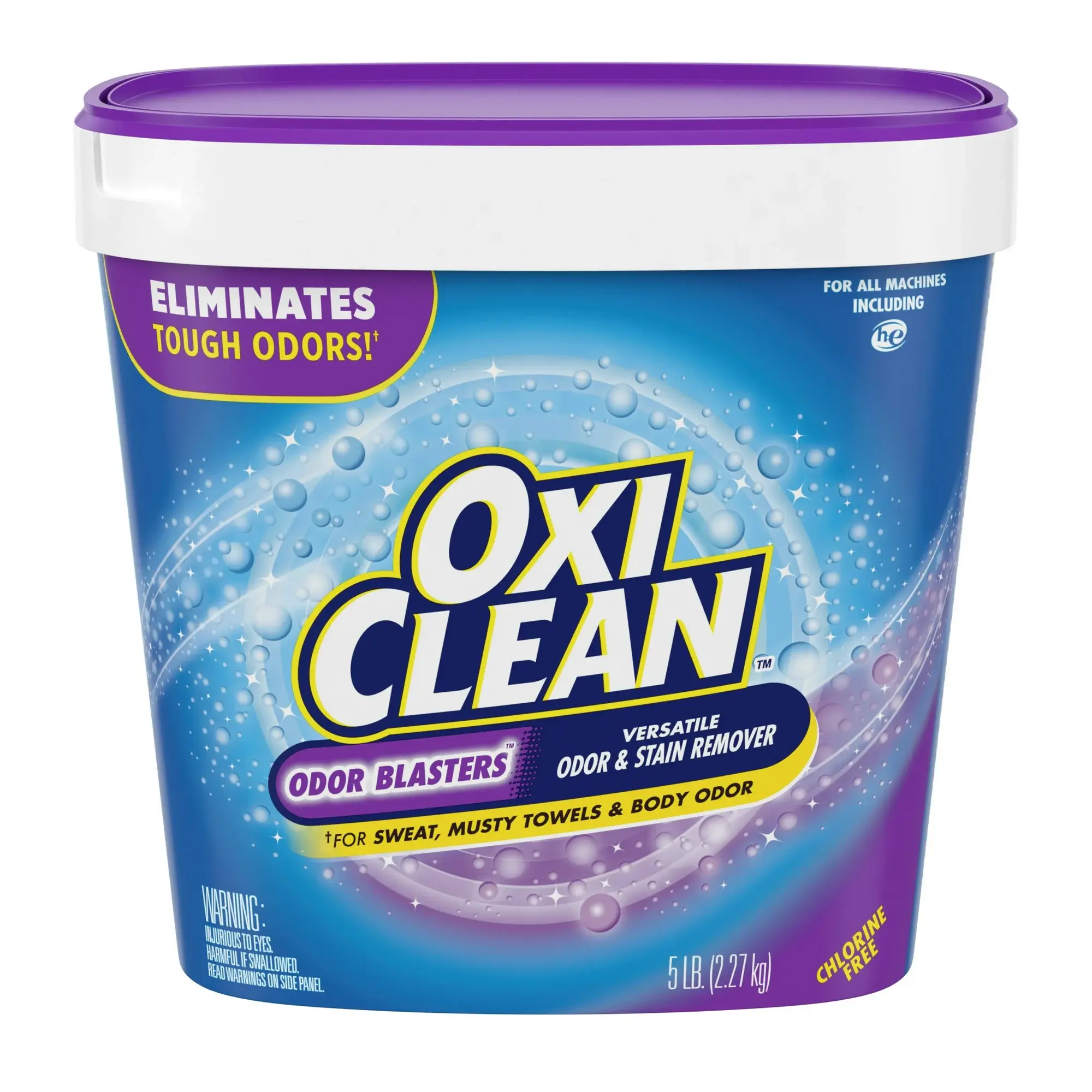 OxiClean Versatile Odor Blasters Odor Cleanup Powder Container, 5 lb Powerful Cleaner - Scented Remover, Home House Cleaning Supplies for Clothes, Laundry Stain Removal, Maintains Freshness, Multifunctional Cleaner