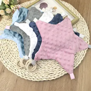 Star Shaped Baby Bib, 1 Count Soft Comfortable Baby Bib, Baby Soothing Towel, Baby Teething Toy, Baby Care & Health Product