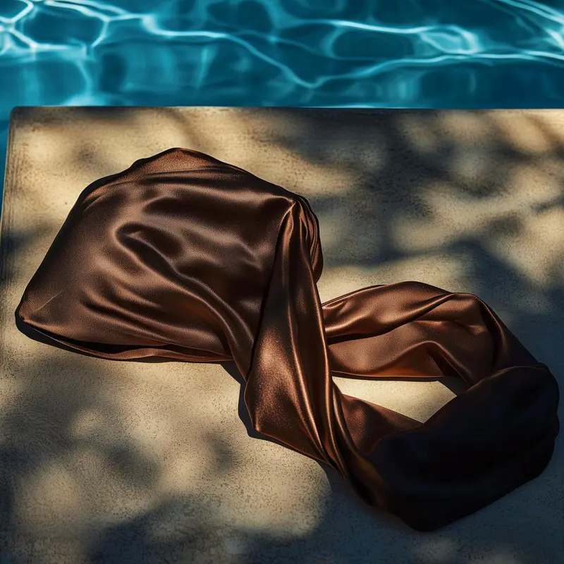 Swim Turban Swim Cap for Natural Hair, Braids & Locs – Chocolate