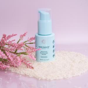 Non-Aerosol Dry Shampoo Powder - Natural & Organic, US Made, Benzene-Free, All Hair Types - Lavender Scent - Natural Haircare