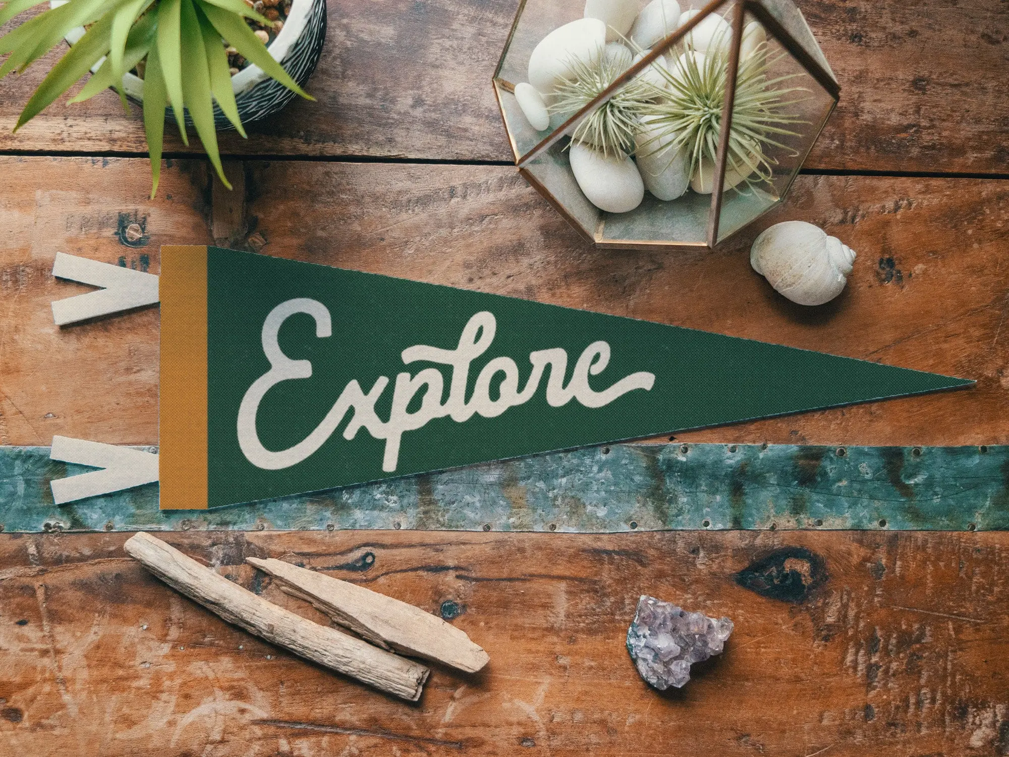 Explore Felt Pennant