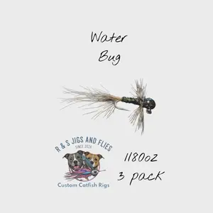 Water Bug Pan Fish and Trout Jig 1/80oz jig head 3 Pack