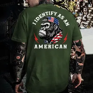 I Identify As An American Monkey Shirt