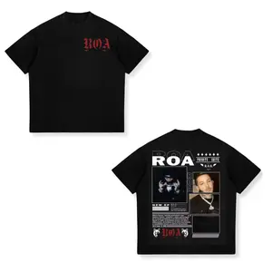 Rapper Roa New Album 2026 Tour Graphic T Shirt Men Women Fashion Tshirt Summer Hip Hop Oversized Hipster Short-sleeved T Shirts