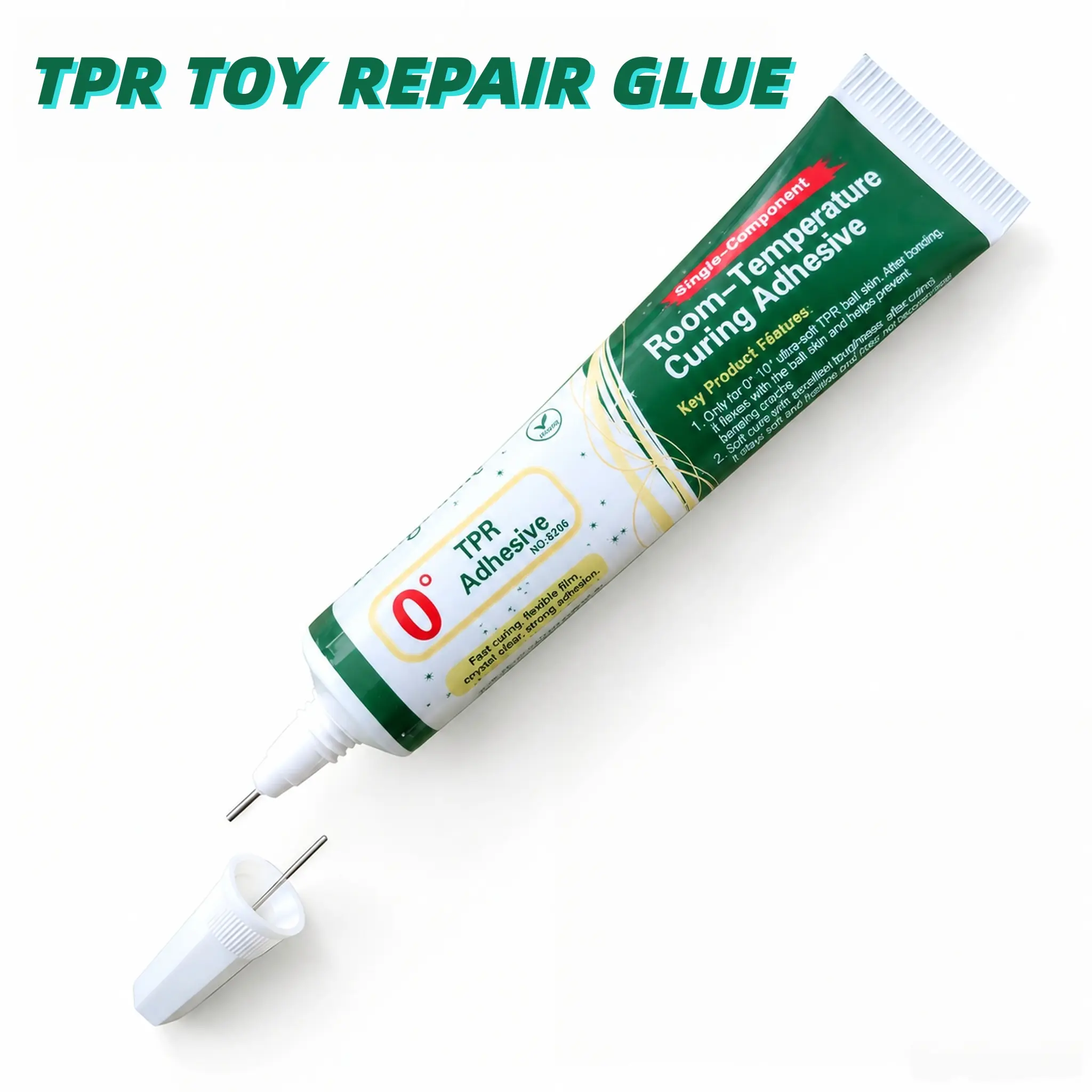 20ml 0° TPR Liquid Soft Glue, Colorless Transparent Eco‑Friendly High‑Strength Waterproof Adhesive, Flexible After Curing, Syringe‑Design High‑Bonding Glue for DIY Repair Crafts