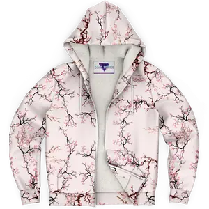 Sakura Cherry Blossom Microfleece Jacket