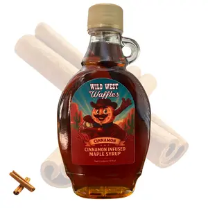 Wild West Waffles Cinnamon Infused Maple Syrup