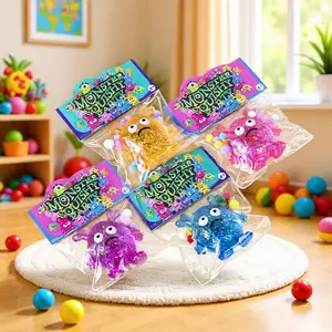 Squishies Toys - Slime, Malt Sugar Monster Squeezable Ball TPR Slow Recovery Stress Relief Toy  Single weight: 0.28 pounds