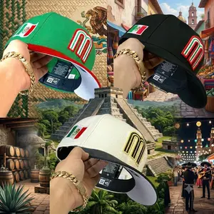 2026 Mexico Flag Sports Baseball Cap - Green Classic Streetwear Hat for All Seasons