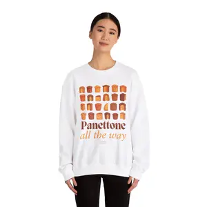 Panettone Sweatshirt with exclusive Italian Design print | Giada Valenti