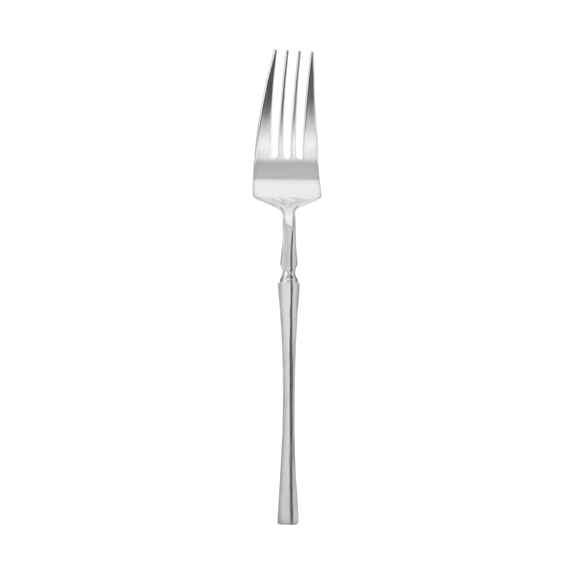 Shiny Silver Moderno Disposable Plastic Dinner Forks