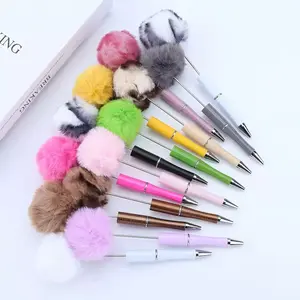 20 Bags DIY Pens at least can get 40 pcs, Add A Bead Ballpoint Pens, Unfinished Blank Pens for Crafts,Colorful Acrylic Beadable Pens, DIY Customizable Ballpoint Pens for Kids & Teens