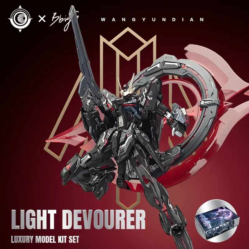 Eternal Glow 1/100 Articulated Highly Detailed Mecha Model Kit Set, Collectibles, 32 Jointed Parts for Realistic Movement, Dual Color Molding, Ideal Gift for Sci-Fi Fans & Model Collectors, Moderate Difficulty