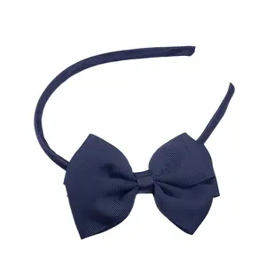 Unique Bargains Bow Headband, Fashion Cute Polyester Hairband for Teenager, 5.9x4.4 Inch