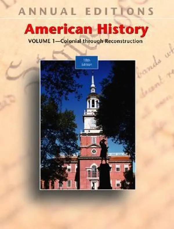 USED-Annual Editions: American History, Volume 1, 18/E by Maddox, Robert James (Paperback)