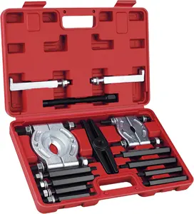 14PCS Bearing Puller Set Bearing Separator 2" and 3" Splitters for Effortless Bearings Removal Kit, Heavy Duty 5 Ton Capacity Bearing Separator
