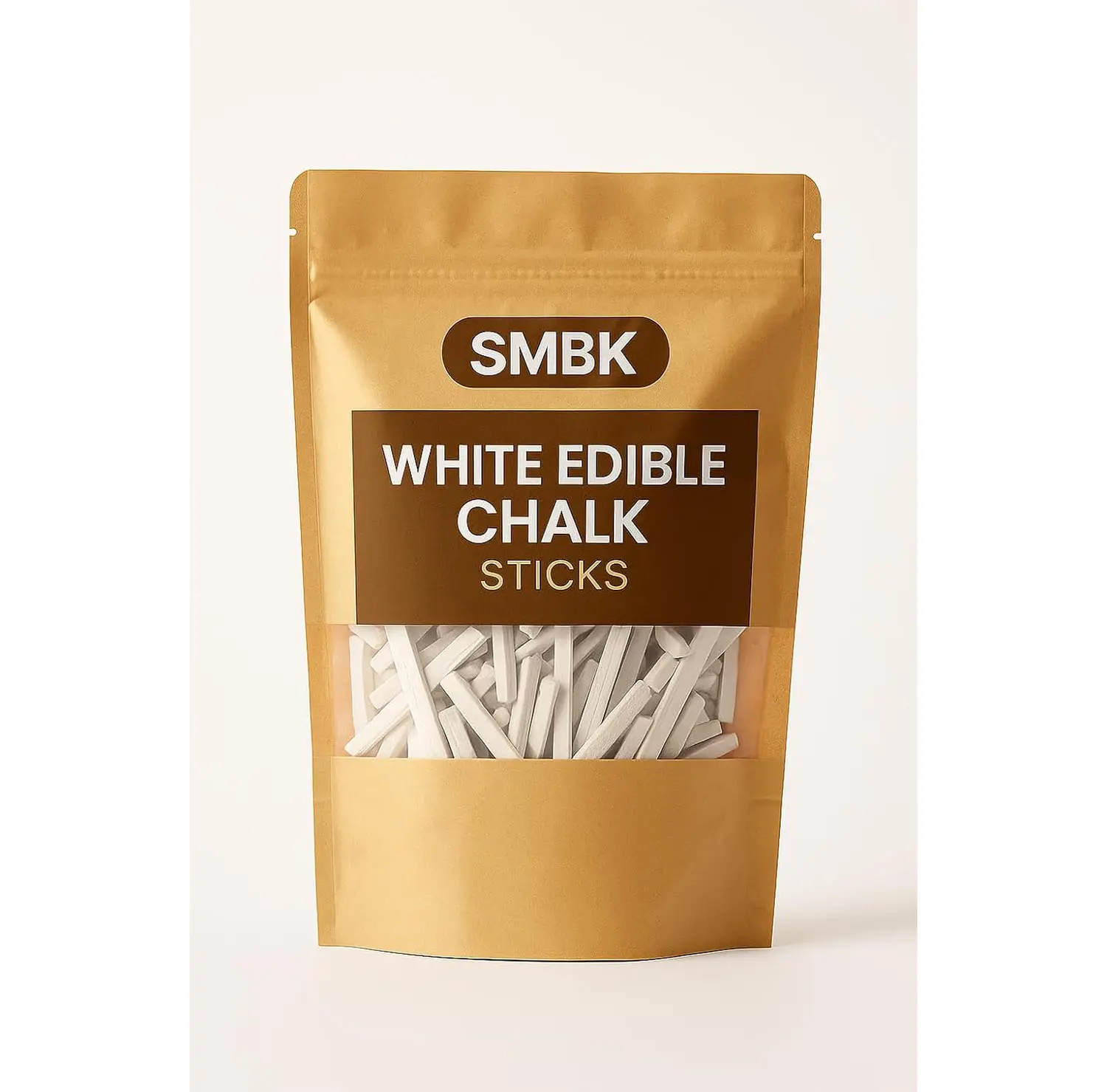 SMBK Edible White Chalk Pencils, Natural Slate Sticks for Pica, Indian Clay Dirt Chalk, 110 gm