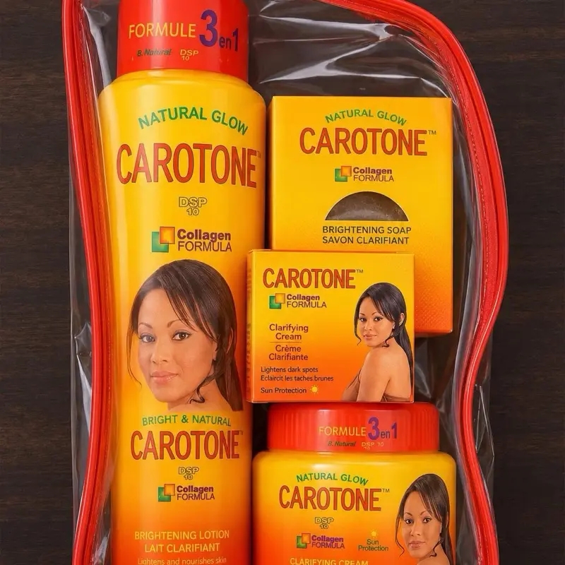 Carotone Natural Glow Collagen Formula Skincare Set