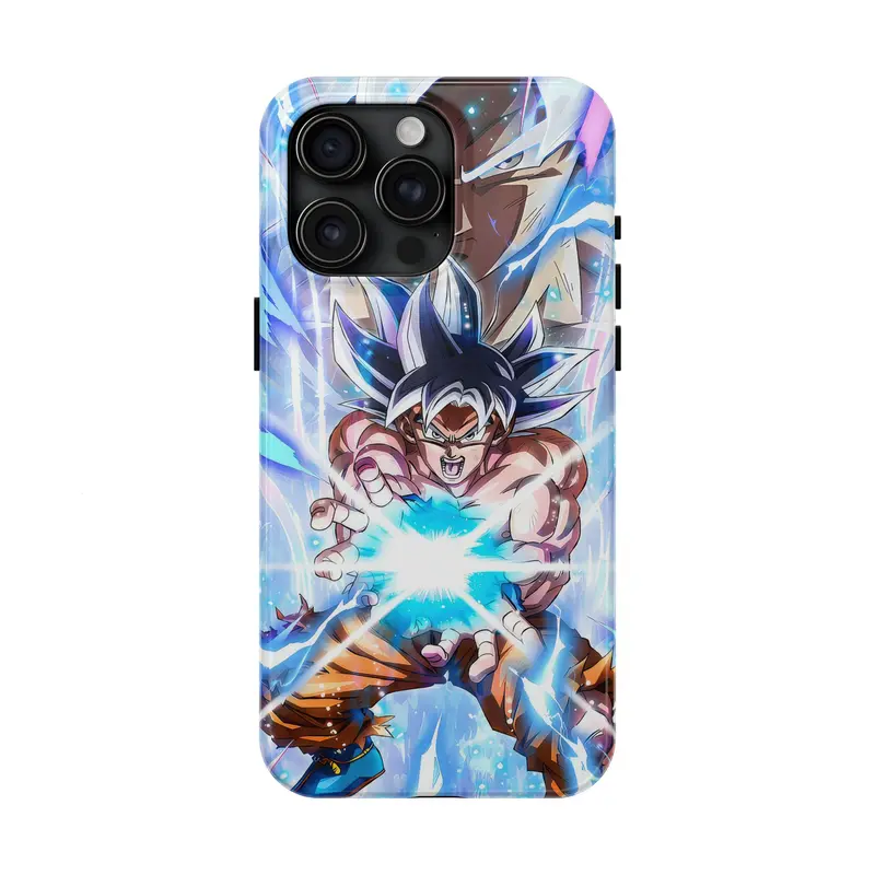 Anime Collage Super Saiyan Phone Case Compatible with iPhone 7, 8, X, 11, 12, 13, 14, 15, 16 17 & Samsung Galaxy S21, S22, S23 & S24 S25 series