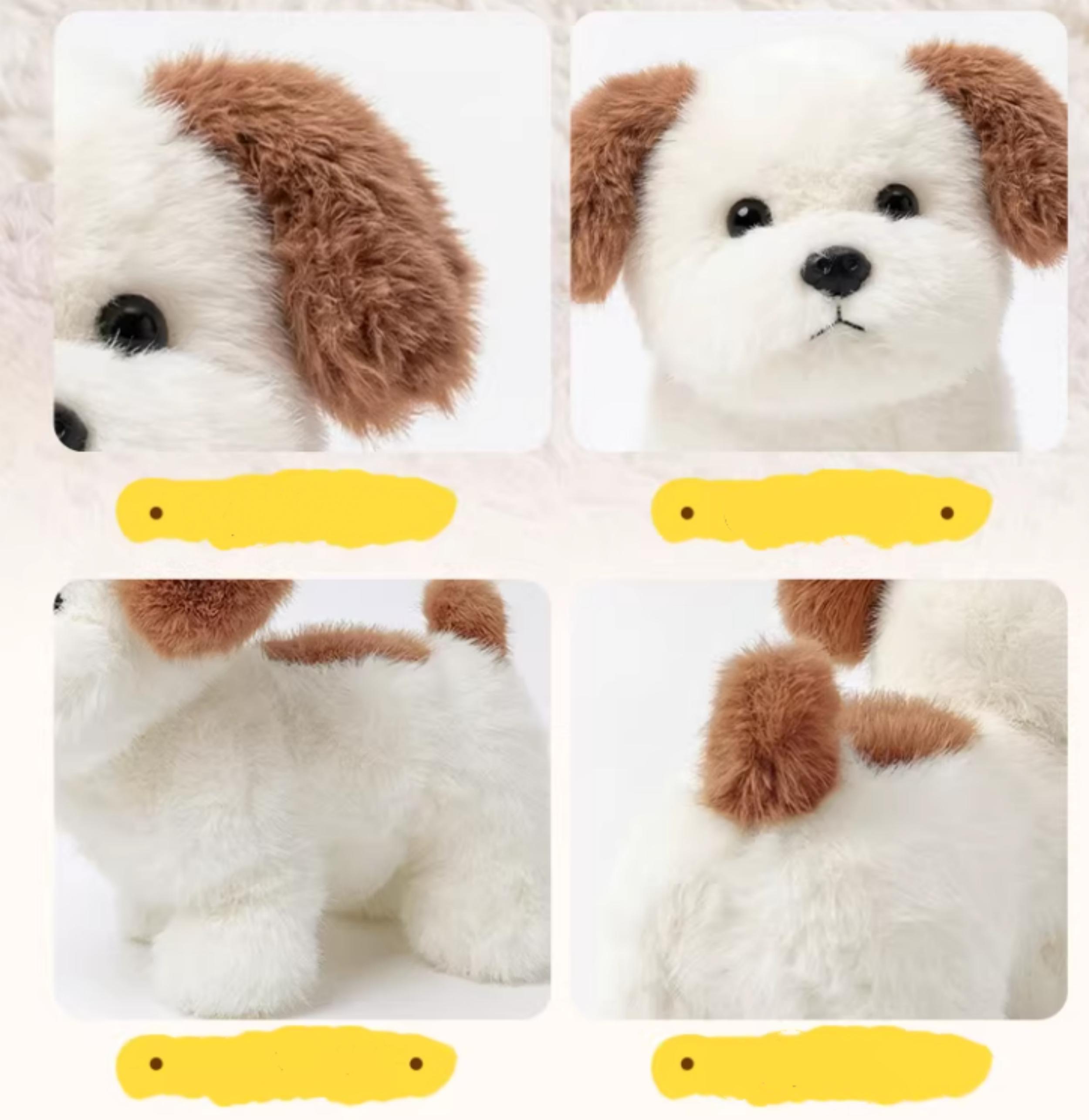 MINISO Sassy Puppy Plush Toy, Super Soft and Skin-Friendly, Cute Stuffed Animal with Attitude, Perfect Cuddle Buddy for Kids and Adults,Holiday Gift Birthday Gift Children's Day Gift(1pc)