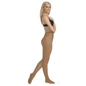 212 MAIN Men's Full-Length Nylon Blend Spandex Plush Fishnet Tights - Elastic, Plain, Non-Run, Secure Fit, True Size, Caramel, Large XL, Menswear Professional Apparel, Day Wear
