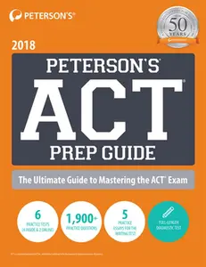 USED-Peterson's ACT Prep Guide 2018 by Peterson's (Paperback)
