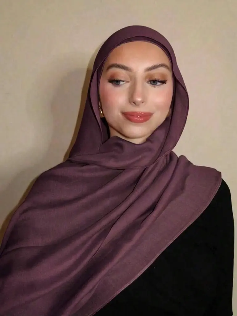 Modest Muse Premium Jersey Hijab for Women - Soft Stretch Long Muslim Headscarf, Elegant All-Weather Shawl Wrap