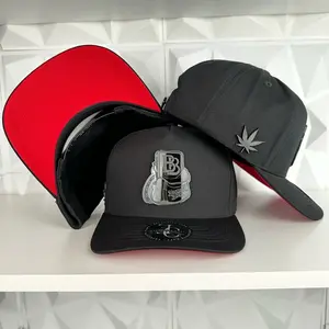 Backpack boyz SnapBack hat-black/red