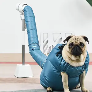 Portable Pet Drying Bag, Quick Dry Pet Shower Bag, Hair Dryer Bag for Pets Like Corgi, Bichon and Bulldog.