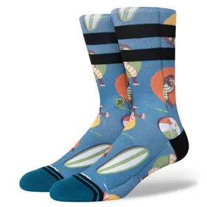 Stance Monkey Chillin Tea Crew Socks