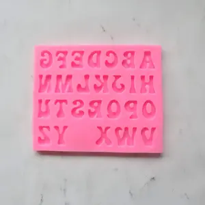 BUBBLE ALPHABET MOLD (UPPER CASE)