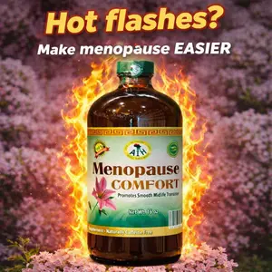 Menopause Comfort Herbal Bitters – 16oz Natural Herbal Supplement | Women's Wellness Botanical Blend | Digestive & Circulation Support