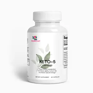 Keto-5 Dietary Supplement Healthcare Edible Capsule Fitness Natural
