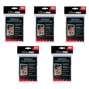 500 Count Ultra Pro Premium Trading Card Sleeves Heavy Duty Heavier Gauge
