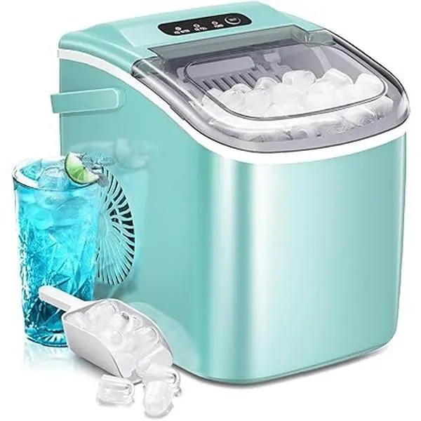 Portable Countertop Ice Maker Machine with Handle Portable Countertop Ice Maker Machine with Handle