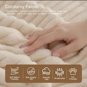 Single Cloud Sofa, Giant Bean Bag Chair with High Small Single Sofa Beige