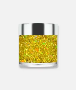 Golden Yellow Face & Body Glitter Gel