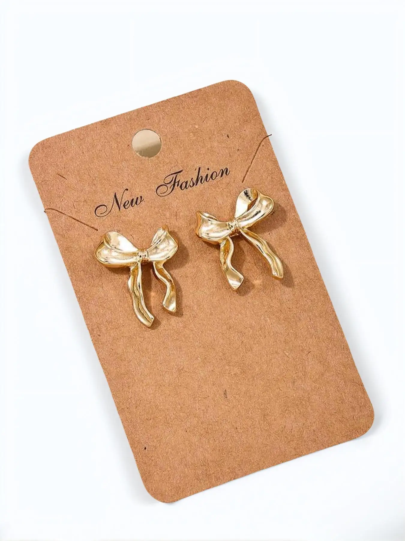 Women's Elegant Bow Design Stud Earrings, Cute Stud Earrings for Women & Girls for Party, Daily Decor, Trendy All-match Vintage Jewelry As Birthday Gi