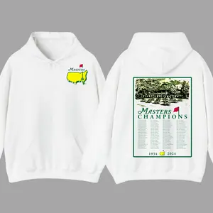 2024 Masters Tournament Augusta 90 Years Hoodie, Golf Tournament, The Masters Golf Cup 2 Sided Hoodie, Golf Gifts For Men