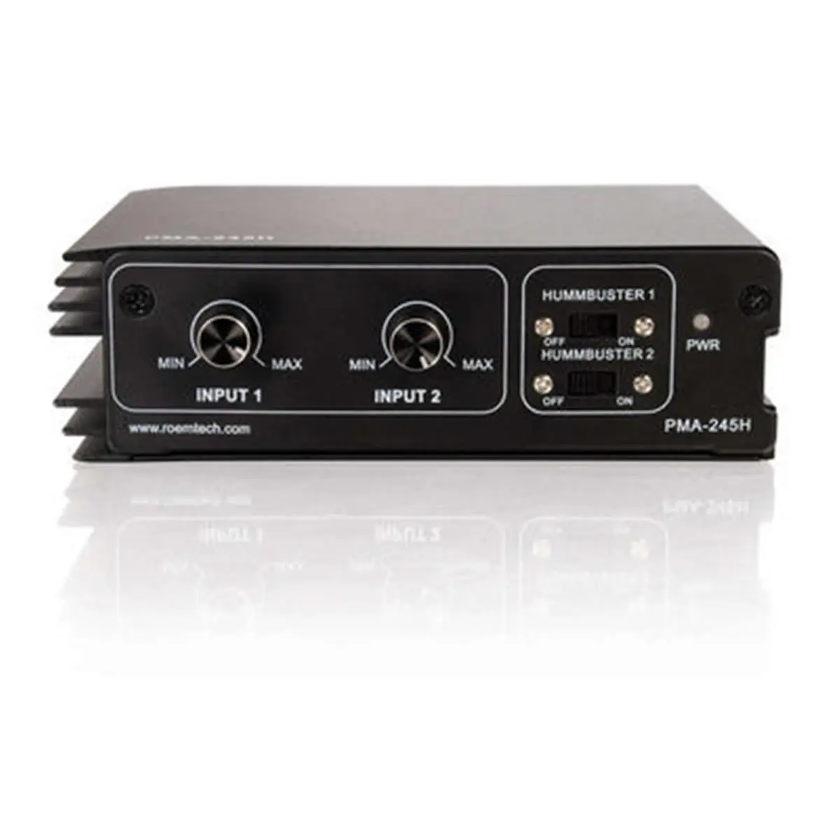 212 MAIN Compact Plenum-Rated 45-Watts Audio Device - 3.5mm Stereo Amplifier with Heat Sink, Stereo Mixer-Amplifier for Sports & Outdoor Cycling Leisure Use
