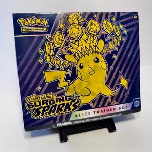 Surging Sparks Elite Trainer Box (ETB) – Factory Sealed – Brand New