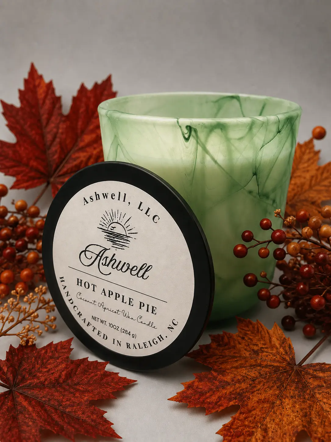 Hot Apple Pie (10oz Soy Candle)