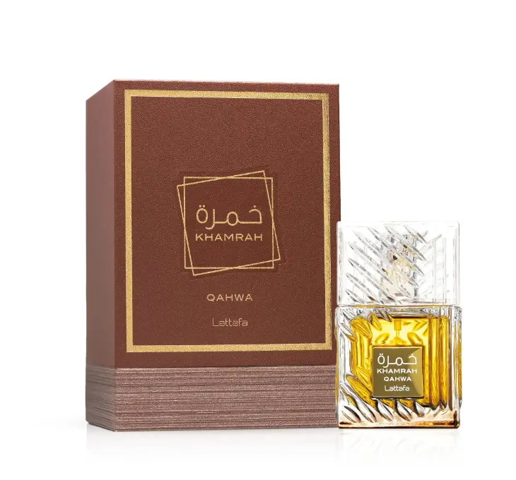 Lattafa Perfumes Khamrah Qahwa (Unisex)EDP - 100MI (3.4Oz) By Lattafa - Long Lasting UnisexFragrance with Vanilla and Coffee notes ArabianPerfume i got you vanilla