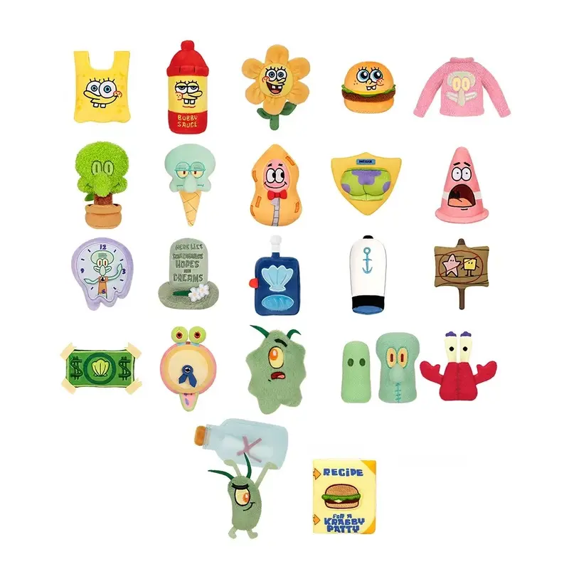 X11 DIY Decorative Stickers Mystery Blind Bag - Velcro-Backing Collectible Designer Toys, Figurines, Iconic Memes, Pineapple House Charms, Secret Edition for Bags, Jackets