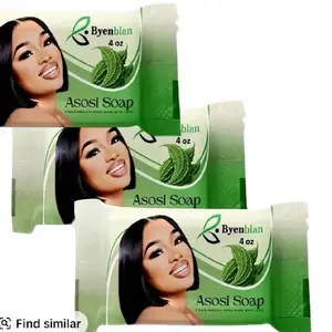 Byenblan Asosi Herbal Cleansing & Skin Care Soap - 4 oz, Pack of 3