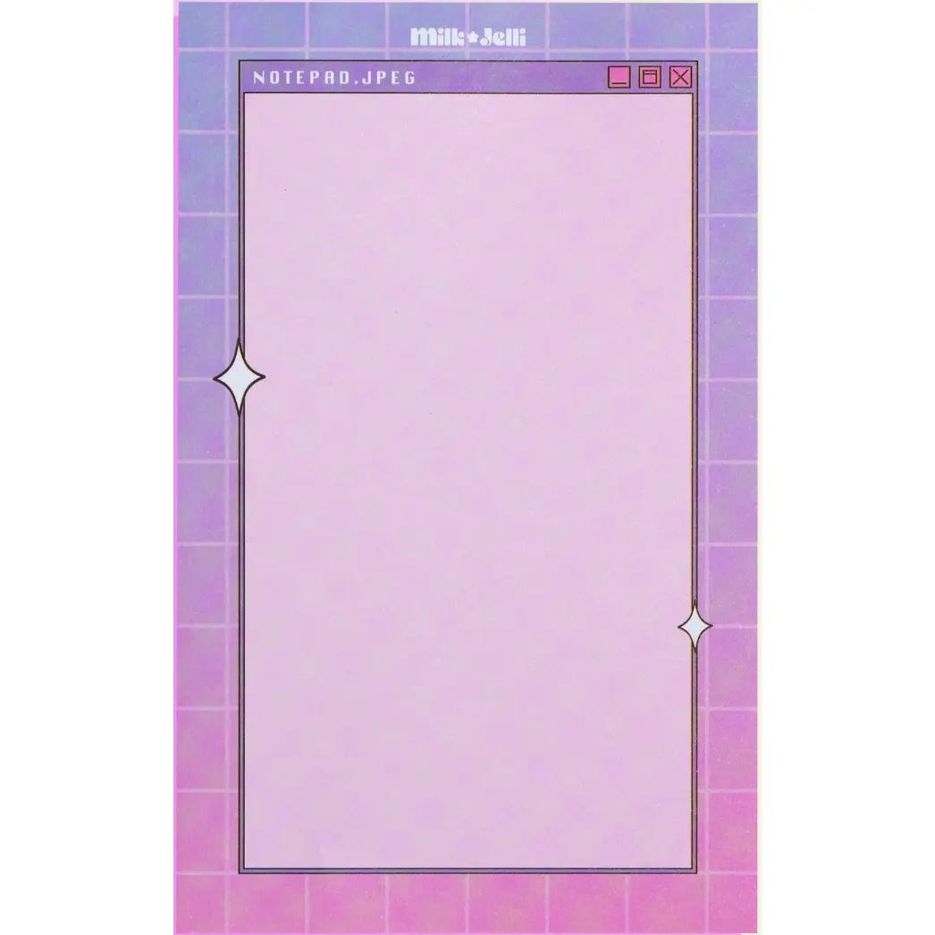 Retro Tech Legal Notepad