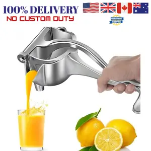 Heavy-duty metal handle manual  juicersqueezer - Juice extractor - Used for squeezing lemons, oranges, apples, cucumbers or watermelons.Suitable for kitchen use. hand