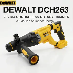 DEWALT DCH263 20V Rotary Hammer, 3.0J for Heavy Concrete